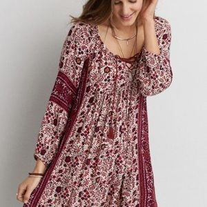 NWT 🆕 American Eagle Floral Boho Pheasant Dress